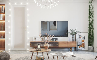 北欧式现代家居设计典雅风格客厅