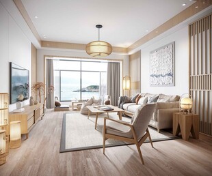 北欧式现代家居设计典雅风格客厅