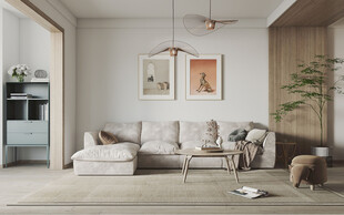 北欧式现代家居设计典雅风格客厅