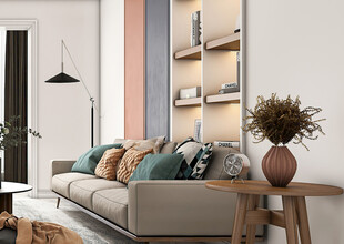 北欧式现代家居设计典雅风格客厅