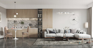 北欧式现代家居设计典雅风格客厅