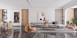 北欧式现代家居设计典雅风格客厅