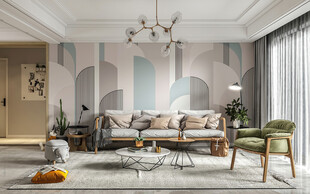 北欧式现代家居设计典雅风格客厅