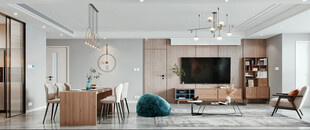 北欧式现代家居设计典雅风格客厅