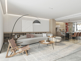 北欧式现代家居设计典雅风格客厅