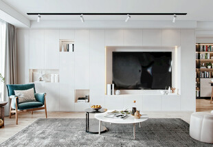 北欧式现代家居设计典雅风格客厅