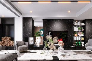 北欧式现代家居设计典雅风格客厅