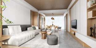 北欧式现代家居设计典雅风格客厅