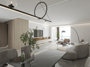 北欧式现代家居设计典雅风格客厅