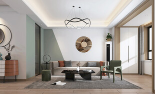 北欧式现代家居设计典雅风格客厅