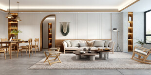 北欧式现代家居设计典雅风格客厅