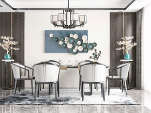 新中式家居装修复古风格简约设计