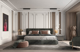 小空间次卧室室内设计现代简约风