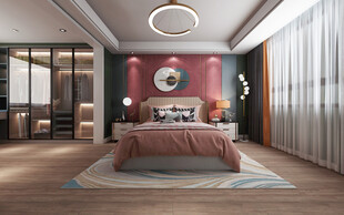 小空间次卧室室内设计现代简约风