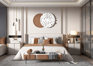 小空间次卧室室内设计现代简约风