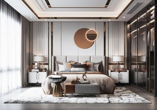 小空间次卧室室内设计现代简约风