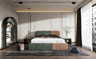 柜子硬装设计装修饰卧室软装现代