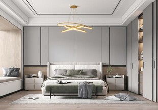 小空间次卧室室内设计现代简约风