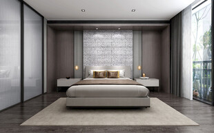 柜子全案设计装修饰卧室空间现代