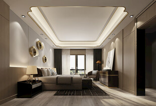 小空间次卧室室内设计现代简约风