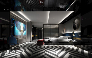 小空间次卧室室内设计现代简约风