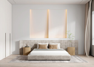 小空间次卧室室内设计现代简约风