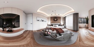 小空间次卧室室内设计现代简约风