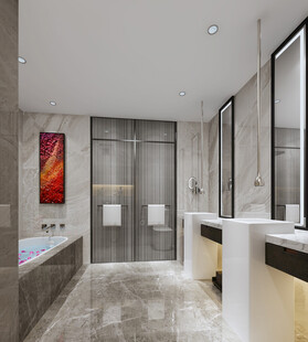 小空间次卧室室内设计现代简约风