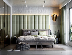 小空间次卧室室内设计现代简约风