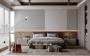 小空间次卧室室内设计现代简约风