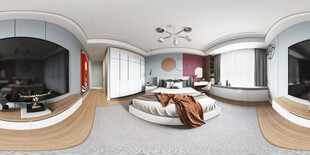 小空间次卧室室内设计现代简约风