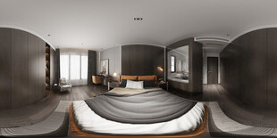 小空间次卧室室内设计现代简约风