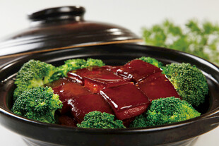 西兰花红烧肉