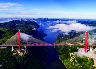 贵州省鸭池河大桥