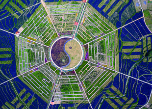 贵州省遵义市八卦田