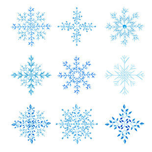 雪花素材