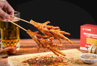 碳烤鸡爪