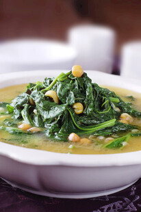 豆汤冬寒菜 