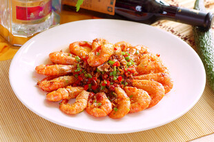 冬菜爆明虾