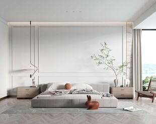 北美欧式卧室空间设计现代田园风