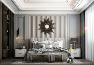 北美欧式卧室空间设计现代田园风