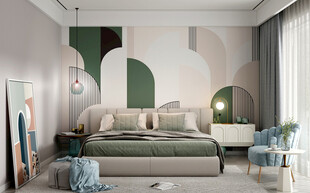 北欧式次卧室空间设计现代田园风