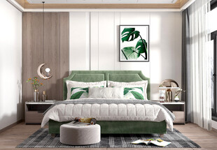 北欧式次卧室空间设计现代田园风