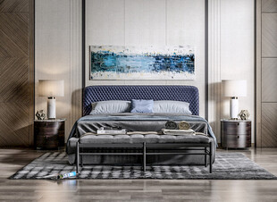 北欧式次卧室空间设计现代田园风