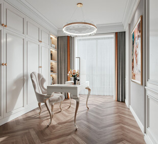 小空间次卧室室内北欧现代简约风