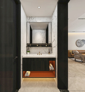 卫生间淋浴室厕所洗手间干湿分离