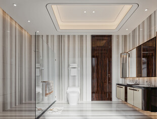 卫生间厕所洗手台盆卫浴家居装修