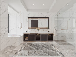 卫生间厕所洗手台盆卫浴家居装修