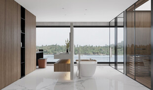 卫生间厕所洗手台盆卫浴家居装修