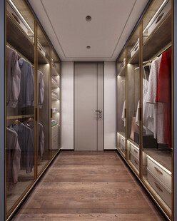 家居客厅卧装修高定现代简约设计